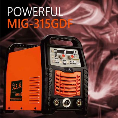 IGBT 인버터 315A Co2 MIG 용접기 15KG 와이어 스풀이 있는 이중 펄스