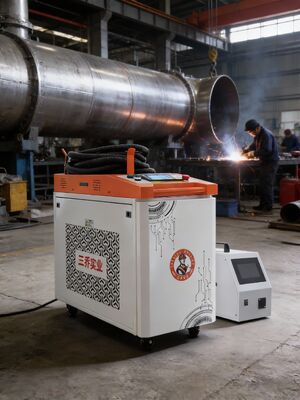 3000Watt MAX 섬유 레이저 용접기 4 in 1 용접자 용접 정화 절단 기능