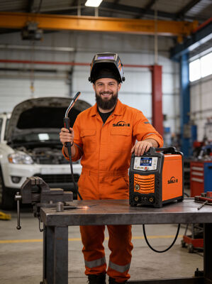 200A 미그 용접기 IGBT 인버터 LCD 디스플레이 펄스 가스 차폐 용접 기계